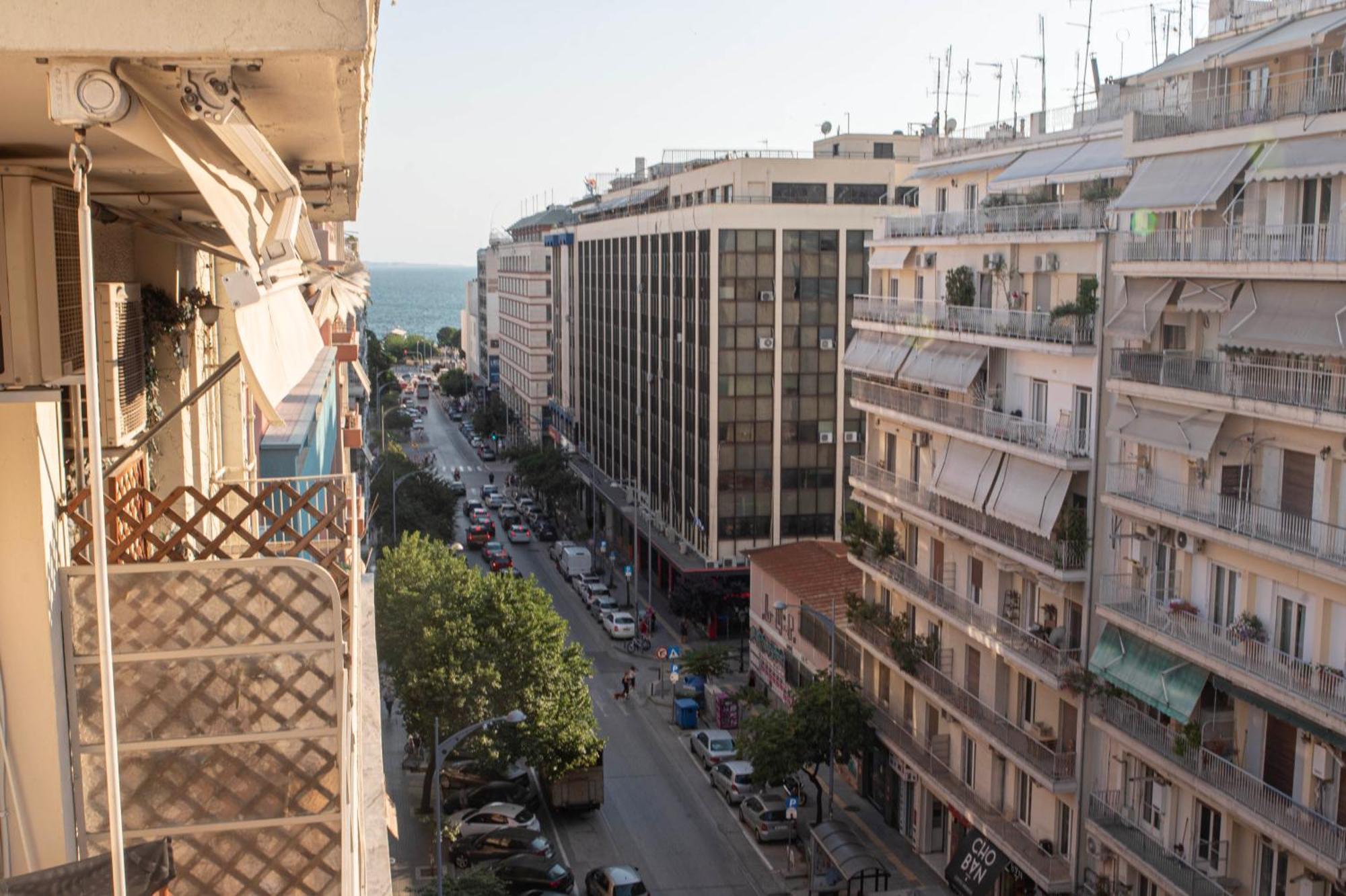 3Cs Theasaloniki At The White Tower Seaview And Citadel View Apartment 외부 사진